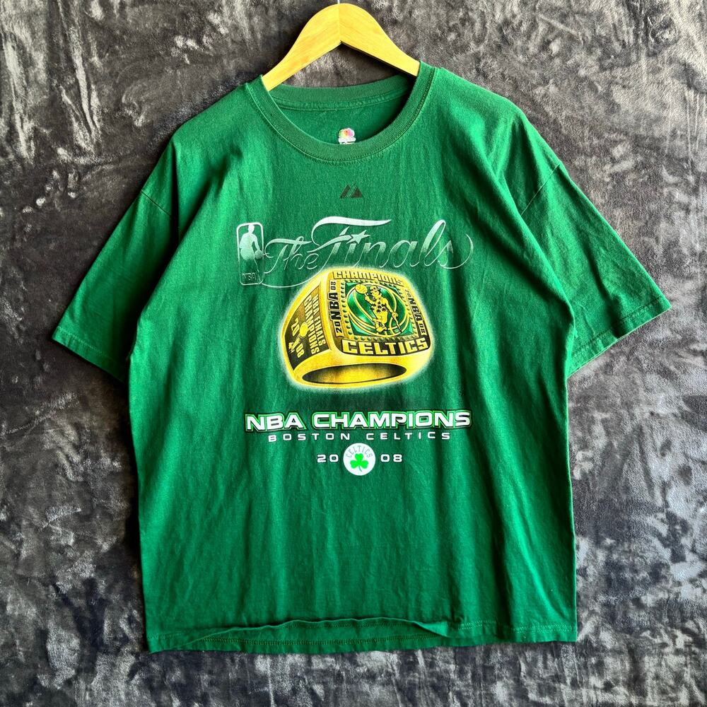2008 Boston Celtics NBA Finals Champions Green